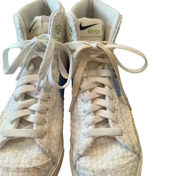 Nike  Blazer Mid 77 Next Nature Citron Tint Sail Women's - Picture 3 of 9